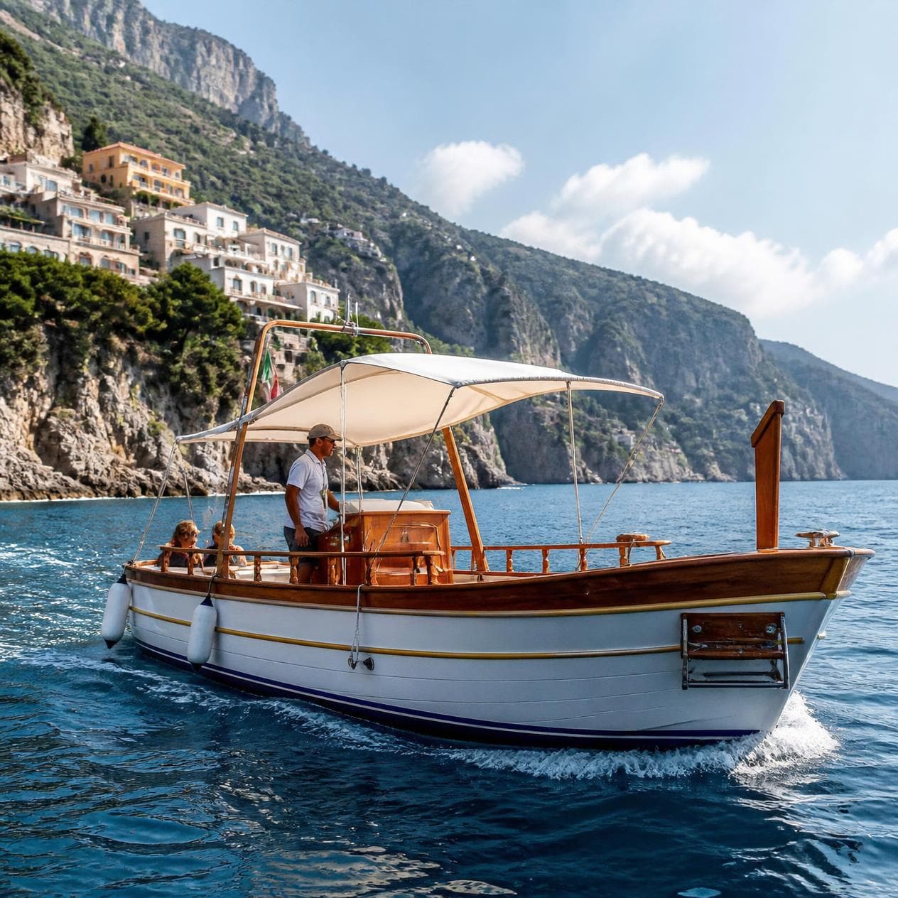 Boat Tour from Naples to Sorrento , Positano, Amalfi