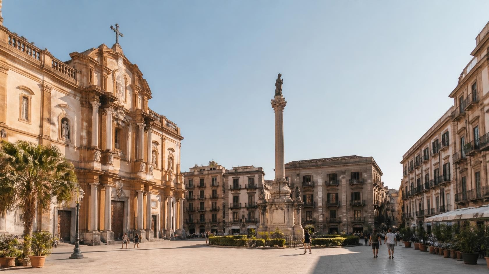 Guided tour of Palermo and Monastery’s terraces